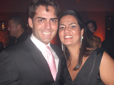 Alexandre Sobral e Adriana Lomanto