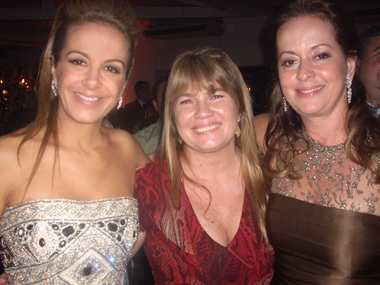 Larissa Bicalho, Patricia Chaves e Celinha Silva