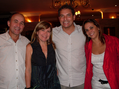 Joaquim Nery, Monica Ayres,Alberto Vasconcelose Kika Teixeira.