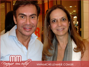 Carlos Rodeiro e Michelle Nasser