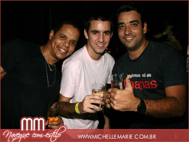 Bruno Souza, Thiago Rubem e Sandro Pinho