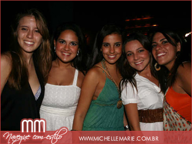 Daniele Moraes, ticiana Rebello, Alice Neves, Rafaela Osório e Caroline Bahia