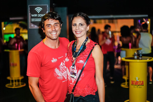 Marcelo Vicente e Luciana Villas Boas