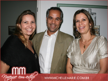 Cristiane Gouveia, Marcelo Bandeira e Liliana Britto