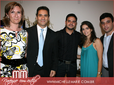 Rosa Peña, Juan Antonio Gomes, Max Moraes, Melina Moraes e Rodrigo Dratovsk