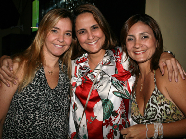 Daniela Bulhosa, Karina Sampaio e Renata Pessoa