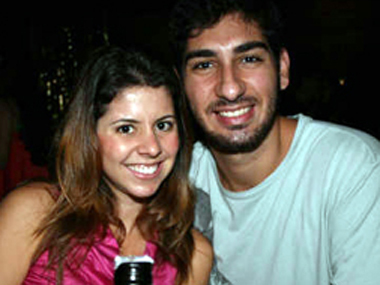 Lívia Bandeira e Guilherme Follador