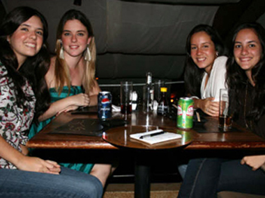 Marília Cruz, Tâmara Sampaio, Beatriz de Castro e Andréia Macedo