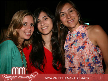 Marcela Oliveira, Carolina Lima e Nayara Rodrigues