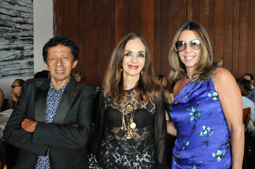 Valterio Pacheco, Verinha Luedy e Alessandra Mattos