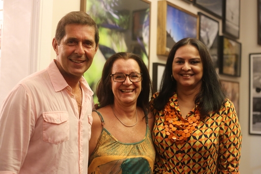 Marcus Lima, Rita Camara e Ana Paula Magalhães