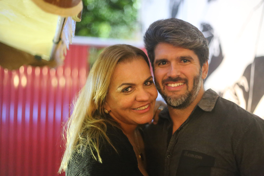 Andrea Velame e Marcelo Negromonte