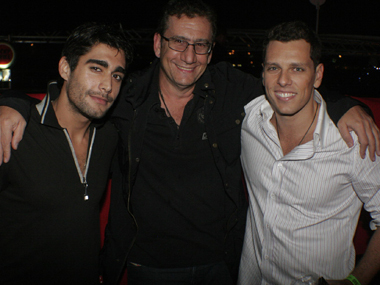 Mario Bulhoes, Mauricio Saade e Claudio Miranda.