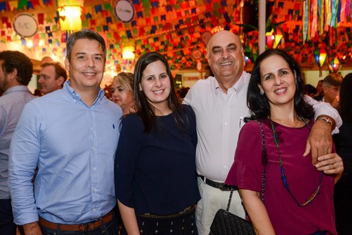 Fernando, Juliana, Nestor e Veronica Duarte