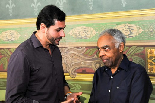 Osvaldo Lira e Gilberto Gil