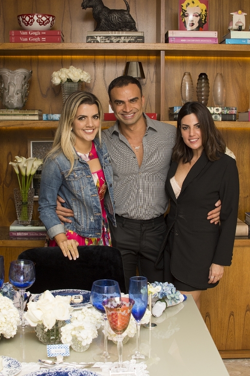 Natalia Velame, Flavio Moura e Daniela Lopes