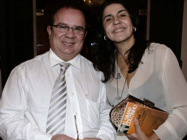 Dr. Hugo Maia e Laura Tanure