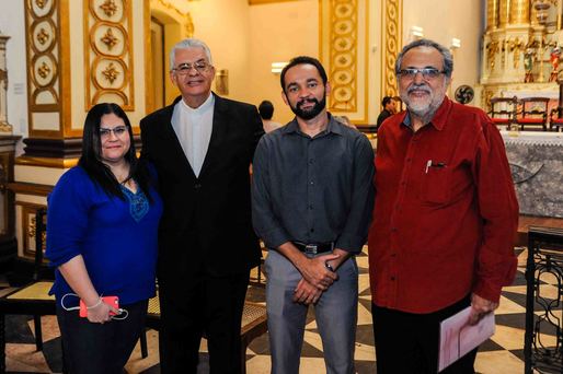 Flordelis Cardoso, Padre Abel, Bruno Tavares e Luis Humberto