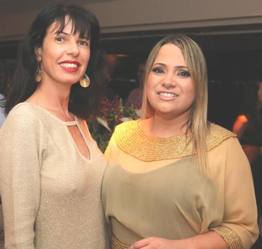 Erika Sanches e Fernanda Possa