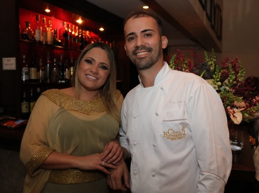 Os chefs Fernanda Possa e Rui Carneiro