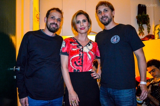 Gustavo Pereira, Patricia Coelho e Eduardo Horta