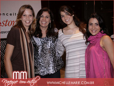 Mariana Soares, Carine Costa, Renata Farias e Hortência Costa