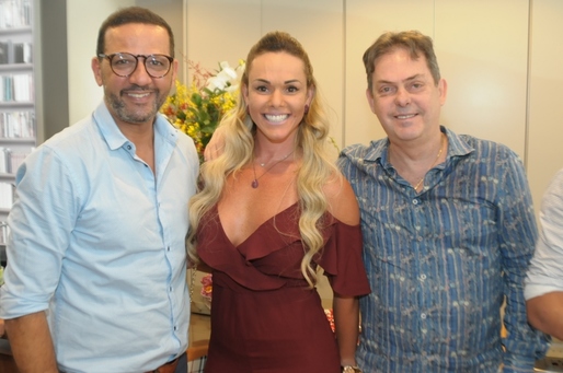 Rogerio Menezes, Barbara Weyl Almada e Gustavo Rocha