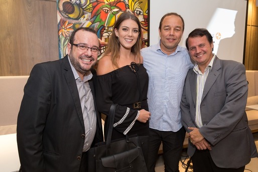 Arthur Couto, Patrícia Guerra, Leo James, Edmilson Vaz