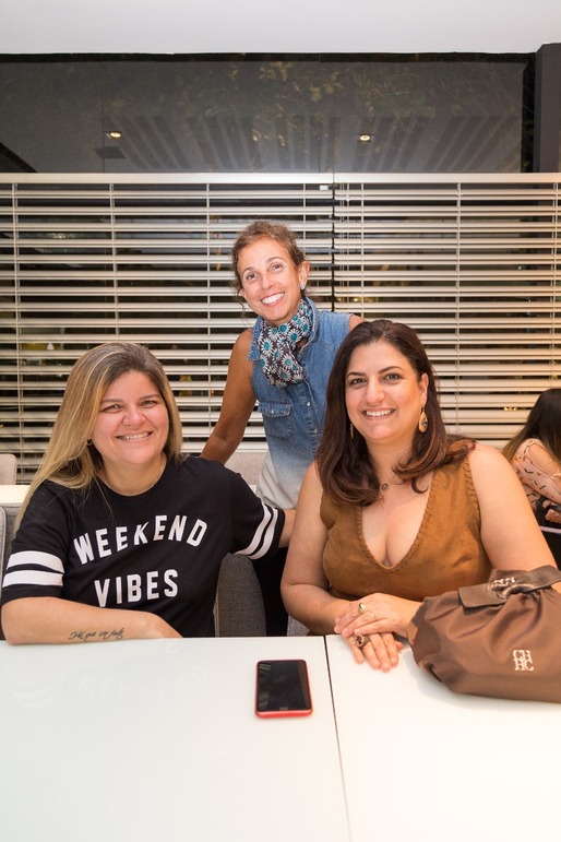 Gabriela Daltro, Adriana Cruz e Graziella Costantino