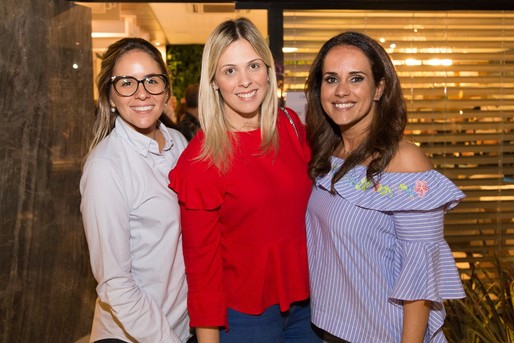 Lais Kruschewsky, Mariana Gurgel e Mara Mendonça