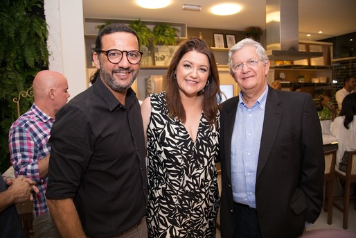 Rogério Menezes Viviane Zorzete  e Pedro Barros