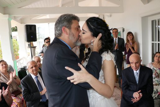 Casamento de Cristiane Machado com Sergio Thompson Flores