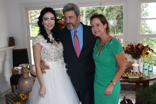 Casamento de Cristiane Machado com Sergio Thompson Flores