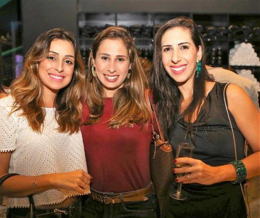 Bruna Varjão, Marcella Costa e Barbara Palmeira