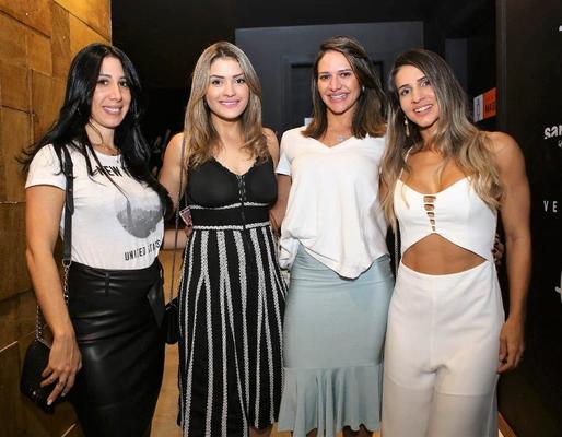 Diana Almeida, Tatiane Aragão, Renata Lobo e Verena Ávila