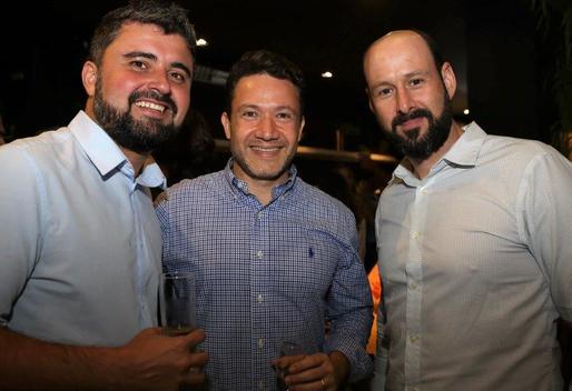 Sandro Silva, Thales Azevedo e Alan Kertzman