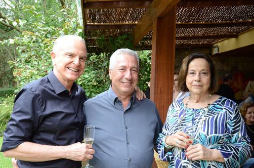 Ricardo Stambowsky, Paulo Rocco e Regina Salles Rodrigues