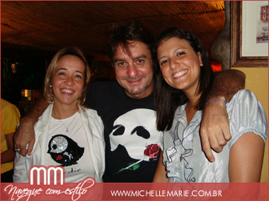 Monica Carvalho, Bruno Nunes e Camila Salles