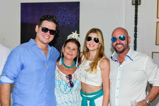 Felipe Cardoso, Milena Galvão, Natalia Galvão e Nino Nogueira