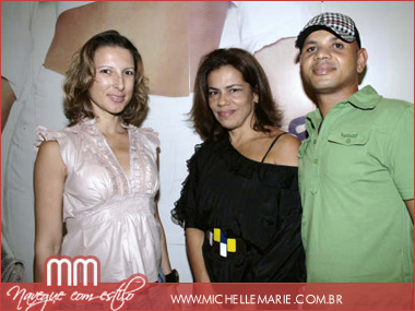 Greice Zago, Tininha Viana e Ed Carvalho