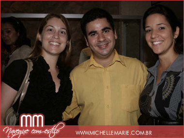 Isabel Coton, Pablon Vieira e Juliana Brandão