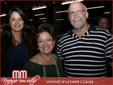 Paula Veloso, Janete Freitas e Gilberto Moura