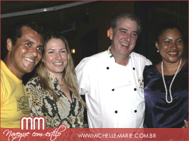 Michel Telles, Fernanda Reis, Sergio Arno e Marta Gois