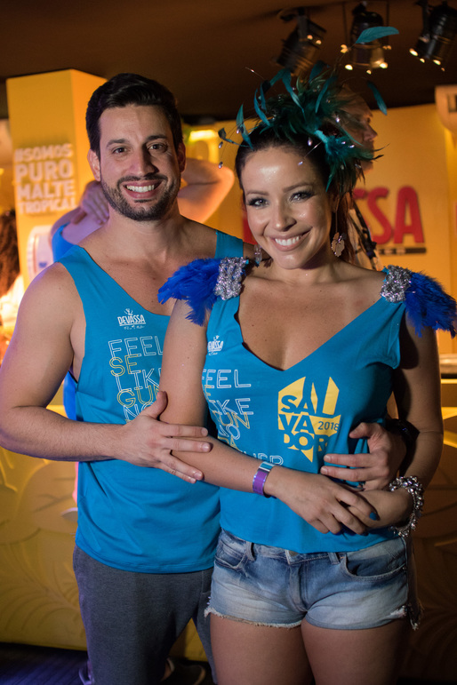 Marcio Bruzzi e Renata Dominguez