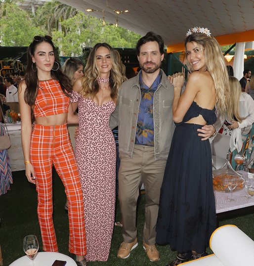 Daniela Botero, Karen Martinez, Edgar Ramirez e Martha Graeff