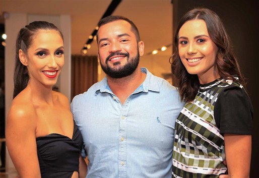 Alice Prado, Estevão Terceiro e Tamy Oliveira