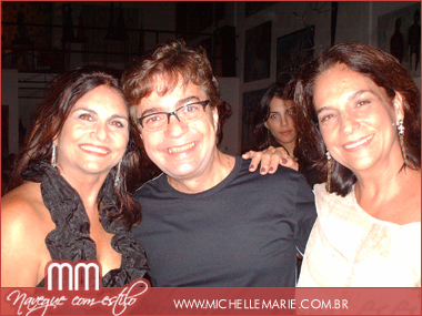 Thina Cunha, Pedro Oliveira e Tania Berardo