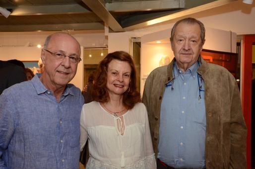 Evandro Carneiro, Elisabeth Di Cavalcanti e Jorge Veiga Filho