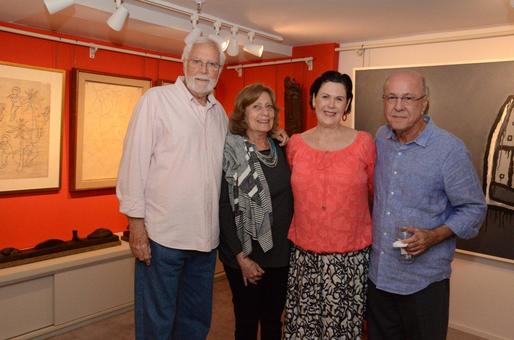 Jean Michel Arlim, Suzana Schild, Claudia Ryffer e Evandro Carneiro