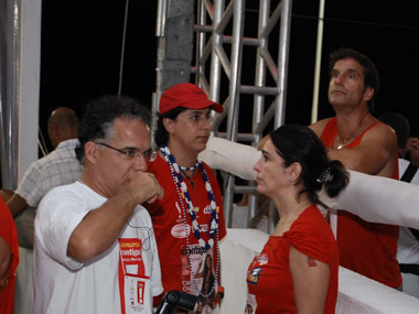 Marcos, Andrea Dantas, Tom Cavalcanti e Victor Fazano